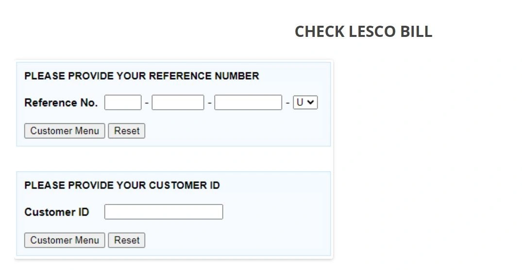 Checking Your Lesco Bill Online | Duplicate Bill download